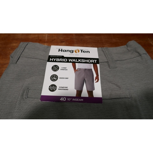 6339 - Hang Ten Hybrid walk shorts x 10, various colours and sizes, majority with tags *This lot is subject... 