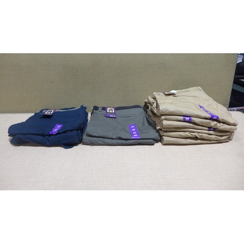 6343 - WearFirst mens cargo shorts x 10, various colours and sizes, majority with tags *This lot is subject... 