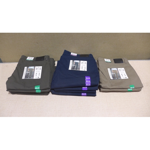 6350 - English Laundry mens trousers x 10, various sizes and colours, majority with tags *This lot is subje... 