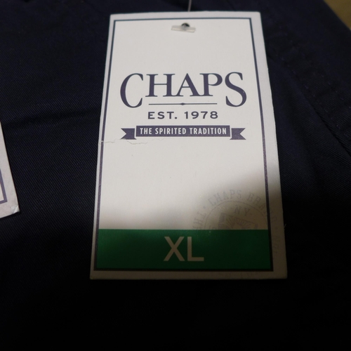 6351 - Chaps mens shorts x 10, various sizes and colours, majority with tags *This lot is subject to VAT