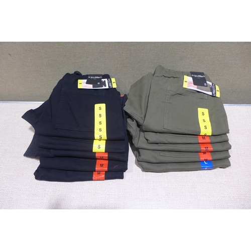 6356 - B.C. Clothing Company womens shorts x 10, various sizes and colours, majority with tags *This lot is... 