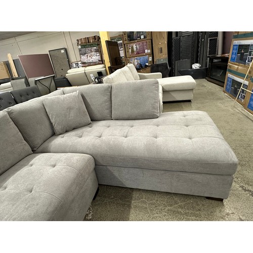 3280 - A Miles electric reclining corner sofa (transit marked), original RRP £1083.33 + VAT (4225-23) *This... 