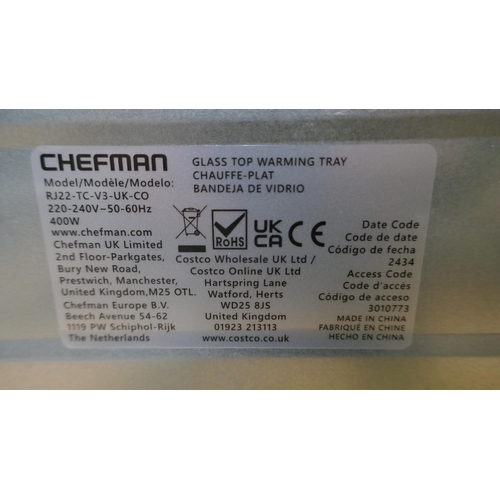 6254 - Chefman XL warming tray ( 352-811)  * This lot is subject to VAT