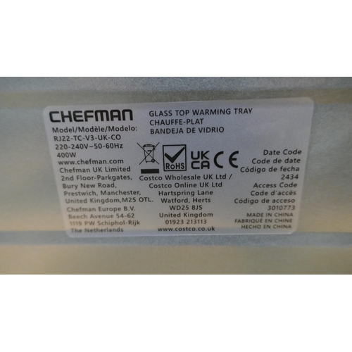 6256 - Chefman XL warming tray ( 352-813)  * This lot is subject to VAT