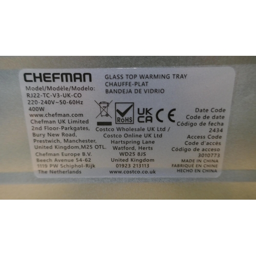 6260 - Chefman XL warming tray ( 352-817)  * This lot is subject to VAT