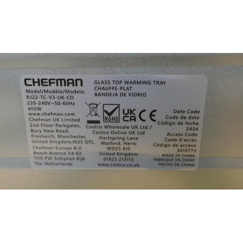 6262 - Chefman XL warming tray ( 352-819)  * This lot is subject to VAT