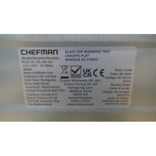 6263 - Chefman XL warming tray ( 352-820)  * This lot is subject to VAT