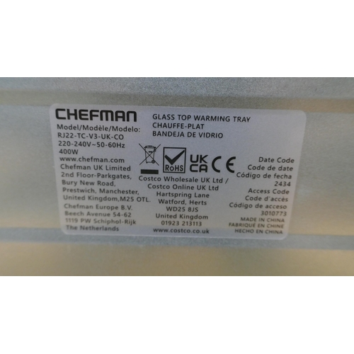 6264 - Chefman XL warming tray ( 352-821)  * This lot is subject to VAT