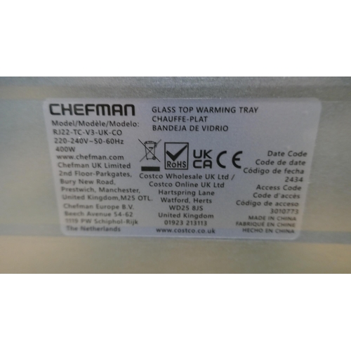 6265 - Chefman XL warming tray ( 352-822)  * This lot is subject to VAT