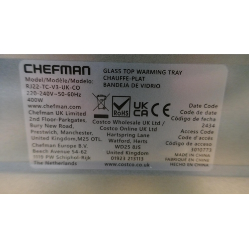 6267 - Chefman XL warming tray ( 352-824)  * This lot is subject to VAT