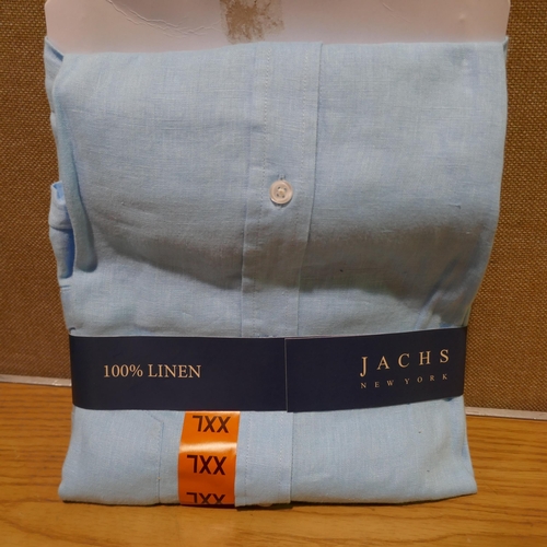 6273 - Jachs New York mens linen shirts x 10, various sizes, majority with tags *This lot is subject to VAT