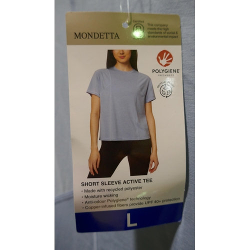 6277 - Mondetta womens T-shirts x 20, various sizes and colours, majority with tags *This lot is subject to... 