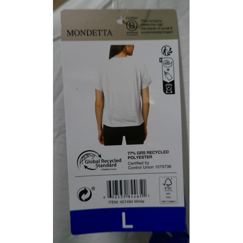 6278 - Mondetta womens T-shirts x 20, various sizes and colours, majority with tags *This lot is subject to... 