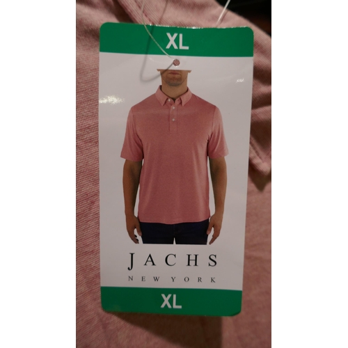 6279 - Jachs New York mens polo shirts x 10, various colours and sizes, majority with tags *This lot is sub... 