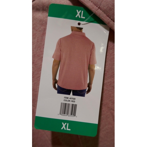 6279 - Jachs New York mens polo shirts x 10, various colours and sizes, majority with tags *This lot is sub... 