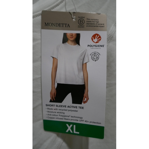 6280 - Mondetta womens T-shirts x 20, various sizes and colours, majority with tags *This lot is subject to... 