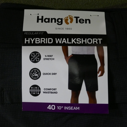 6284 - Hang Ten hybrid walk shorts x 10, various colours and sizes, majority with tags *This lot is subject... 