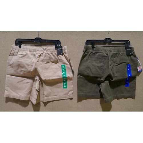 6288 - B.C. Clothing Company womens shorts x 10, various colours and sizes, majority with tags *This lot is... 