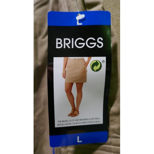 6292 - Briggs womens skorts x 20, various colours and sizes, majority with tags *This lot is subject to VAT