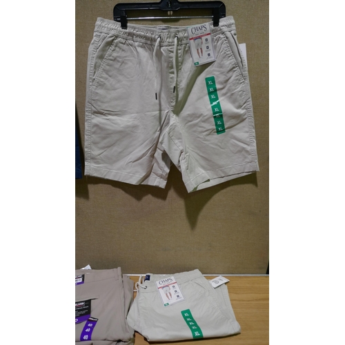 6294 - Chaps/Kirkland mens shorts x 10, various sizes and colours, majority with tags *This lot is subject ... 