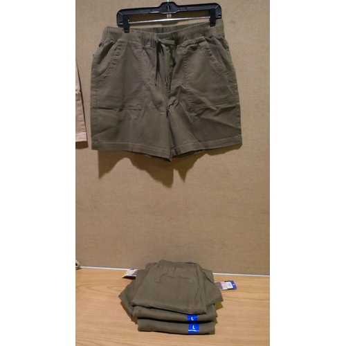 6295 - B.C. Clothing Company womens shorts x 10, various colours and sizes, majority with tags *This lot is... 