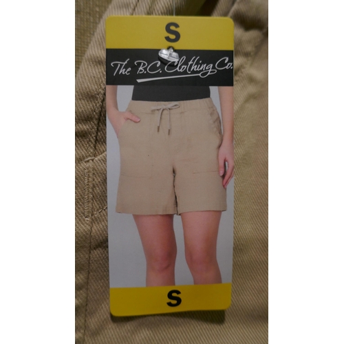 6298 - B.C. Clothing Company womens shorts x 10, various sizes and colours, majority with tags *This lot is... 