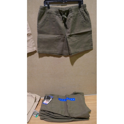 6299 - B.C. Clothing Company womens shorts x 10, various colours and sizes, majority with tags *This lot is... 