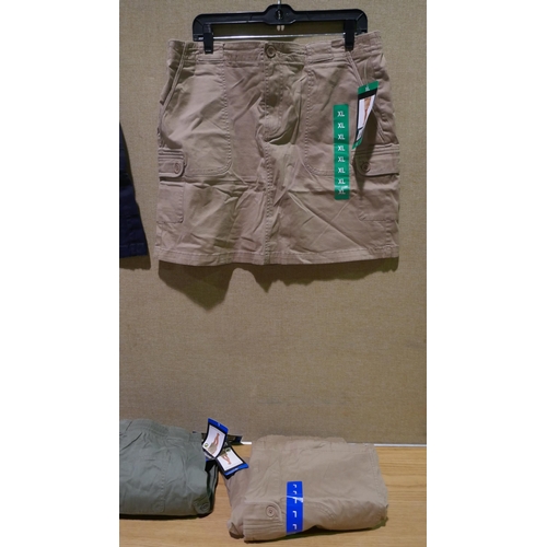 6300 - Briggs womens skorts x 10, various sizes and colours, majority with tags *This lot is subject to VAT