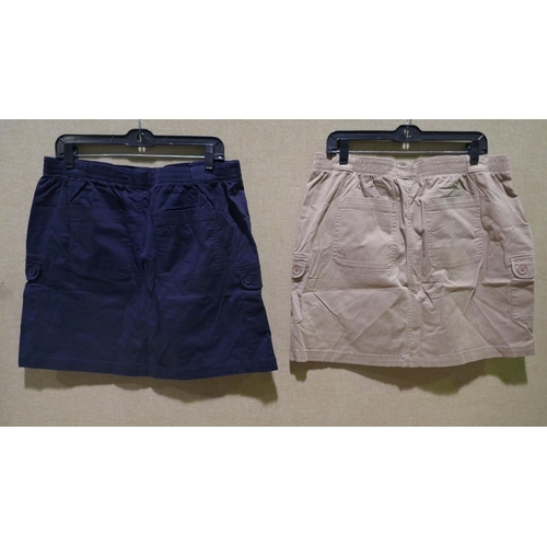 6300 - Briggs womens skorts x 10, various sizes and colours, majority with tags *This lot is subject to VAT