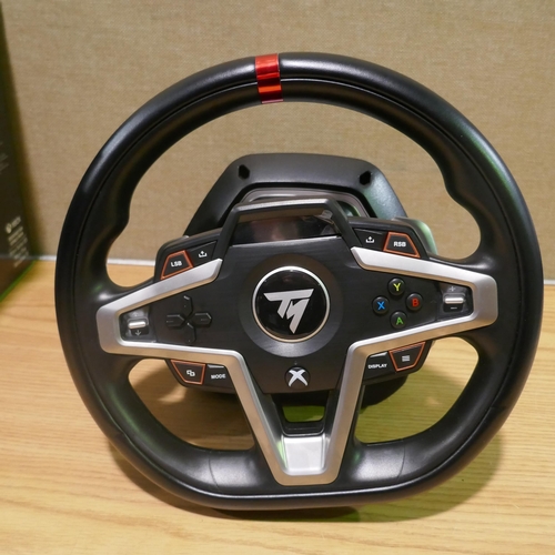 6301 - Thrustmaster T248 Xbox racing wheel and pedals (352-829)  * This lot is subject to VAT