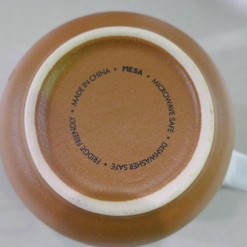 6304 - Mesa ceramic mugs (352-414) *This lot is subject to VAT