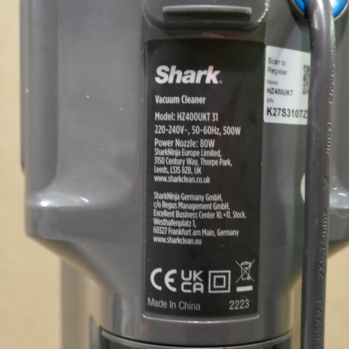 6314 - Shark corded stick vacuum cleaner, Original RRP £149.99 + VAT (352-449) *This lot is subject to VAT