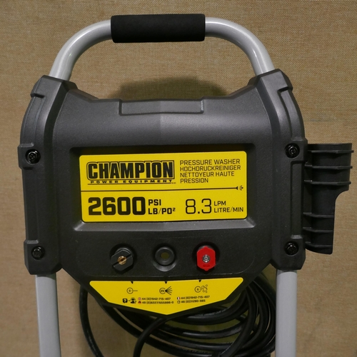 6318 - Champion 2600 Psi petrol power washer , Original RRP £299.99 + VAT (352-447) *This lot is subject to... 