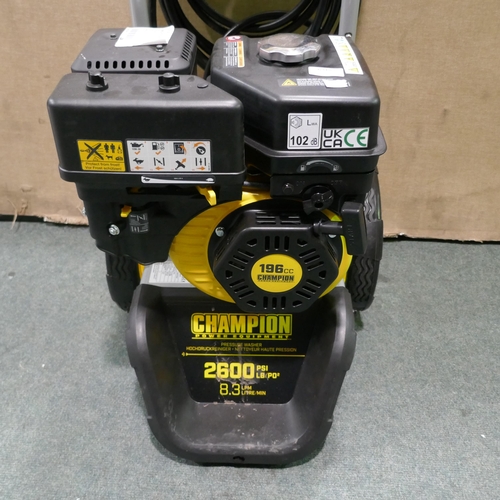 6318 - Champion 2600 Psi petrol power washer , Original RRP £299.99 + VAT (352-447) *This lot is subject to... 