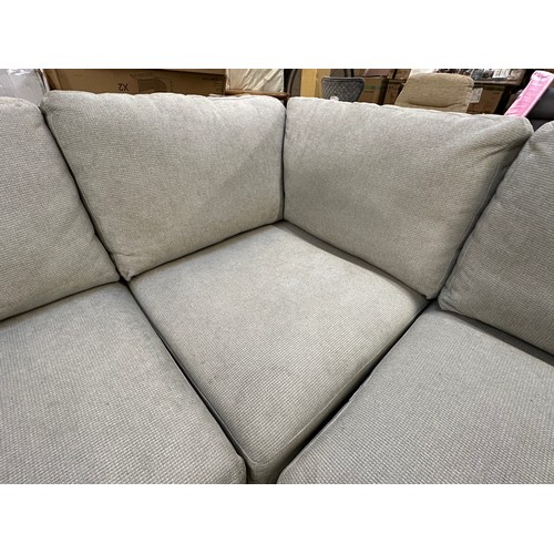 3307 - A Rockford fabric modular reclining corner sofa,(transit marked) original RRP £1499.99 + VAT (4225-2... 