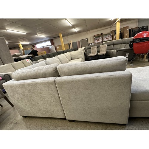 3307 - A Rockford fabric modular reclining corner sofa,(transit marked) original RRP £1499.99 + VAT (4225-2... 