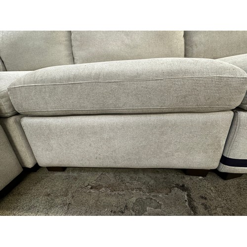 3307 - A Rockford fabric modular reclining corner sofa,(transit marked) original RRP £1499.99 + VAT (4225-2... 