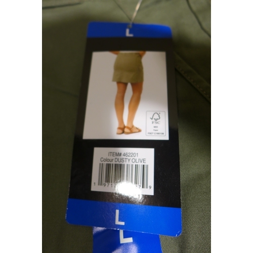 6355 - Briggs women skorts x 10, various colours and sizes, majority with tags *This lot is subject to VAT