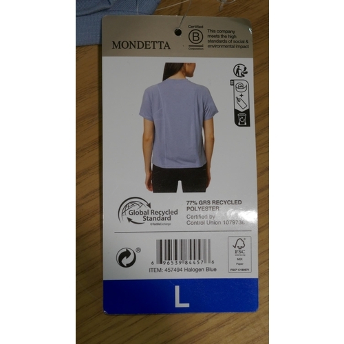 6281 - Mondetta womens T-shirts x 20, various sizes and colours, majority with tags *This lot is subject to... 