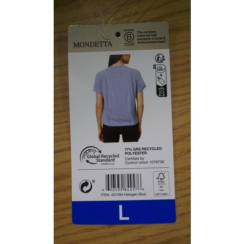 6283 - Mondetta womens T-shirts x 20, various sizes and colours, majority with tags *This lot is subject to... 