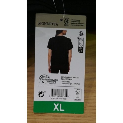 6283 - Mondetta womens T-shirts x 20, various sizes and colours, majority with tags *This lot is subject to... 