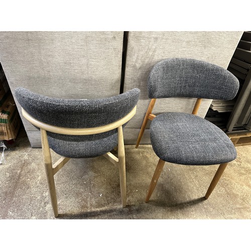 3333 - A pair of Amiri low back chairs *This lot is subject to VAT