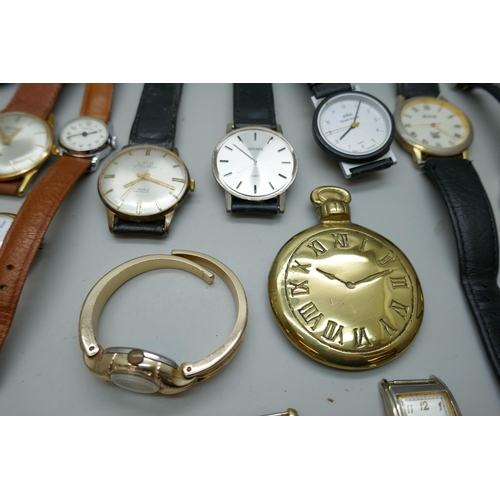 7224 - A collection of wristwatches including Limit and Timex