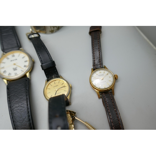 7224 - A collection of wristwatches including Limit and Timex