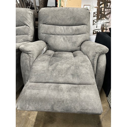 3182 - Felix rocking reclining fabric swivel chair, original RRP £316.66 + VAT (4224-21) *This lot is subje... 