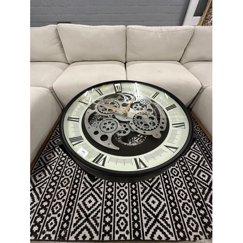 3002 - A moving gear clock coffee table