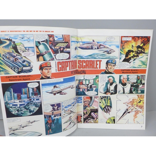 2026 - An Action 21 publication, Thunderbirds, autographed/signed by Gerry Anderson, no CoA