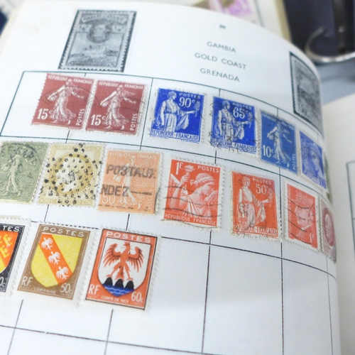 2081 - A collection of stamps, some Victorian, seven 1948 Olympics, other commonwealth and worldwide