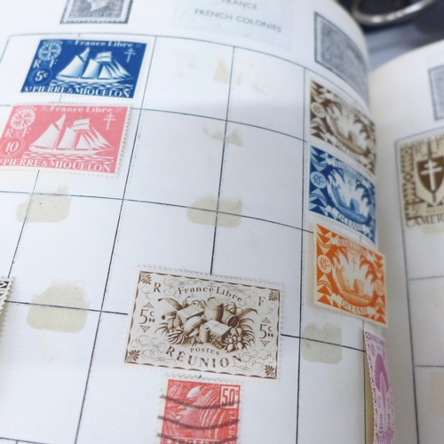 2081 - A collection of stamps, some Victorian, seven 1948 Olympics, other commonwealth and worldwide