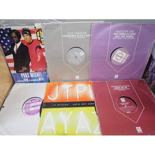 2125 - Thirty-five LP records, Hip Hop, Dance and House